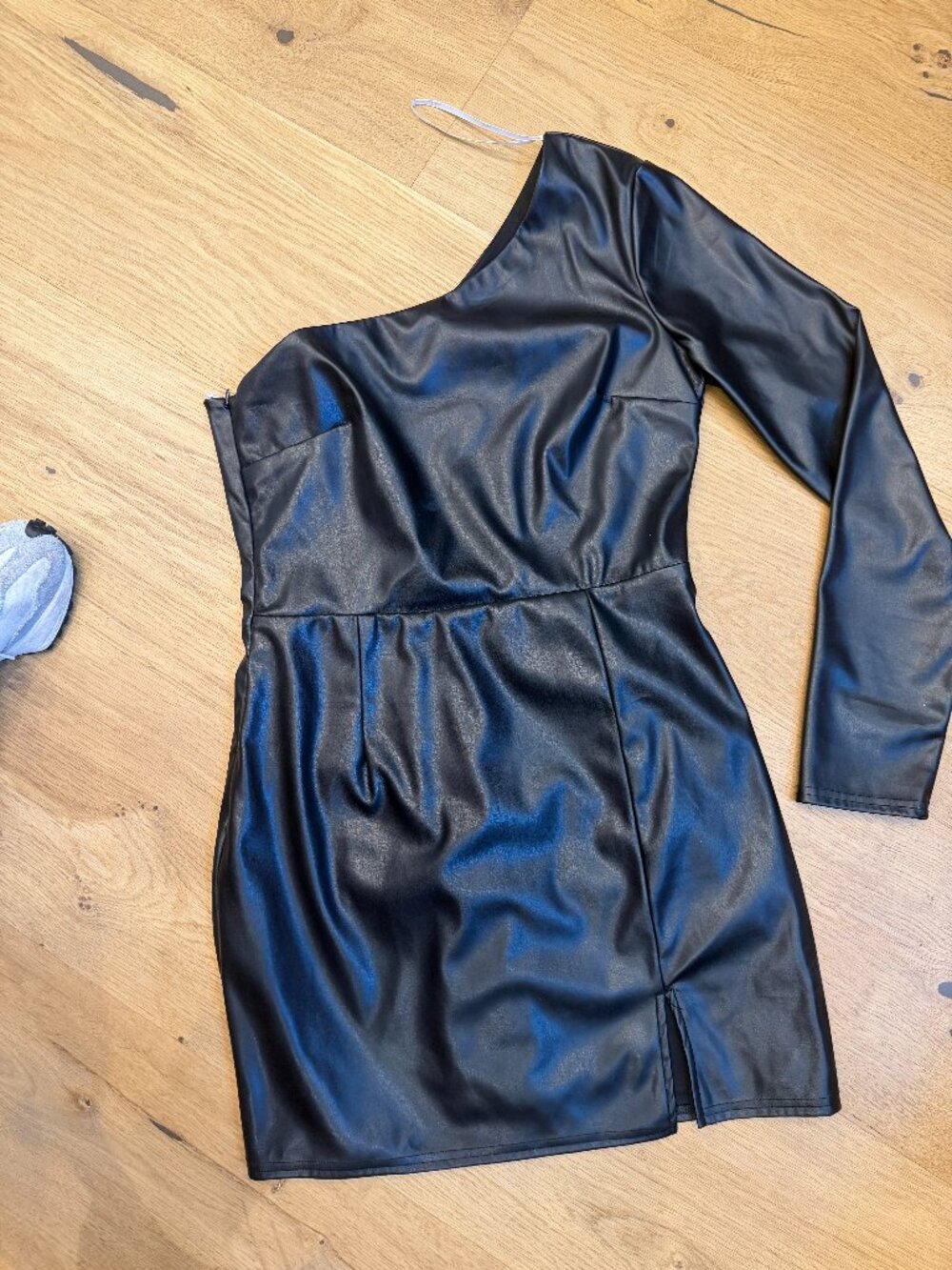 Faux Leather Dress from Lulus
